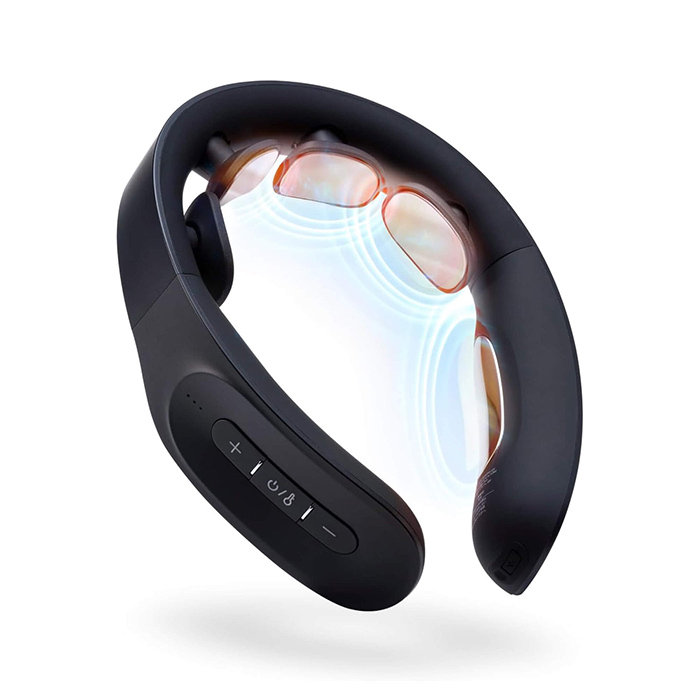 Máy massage cổ Mytrex Dr Heat Neck Black