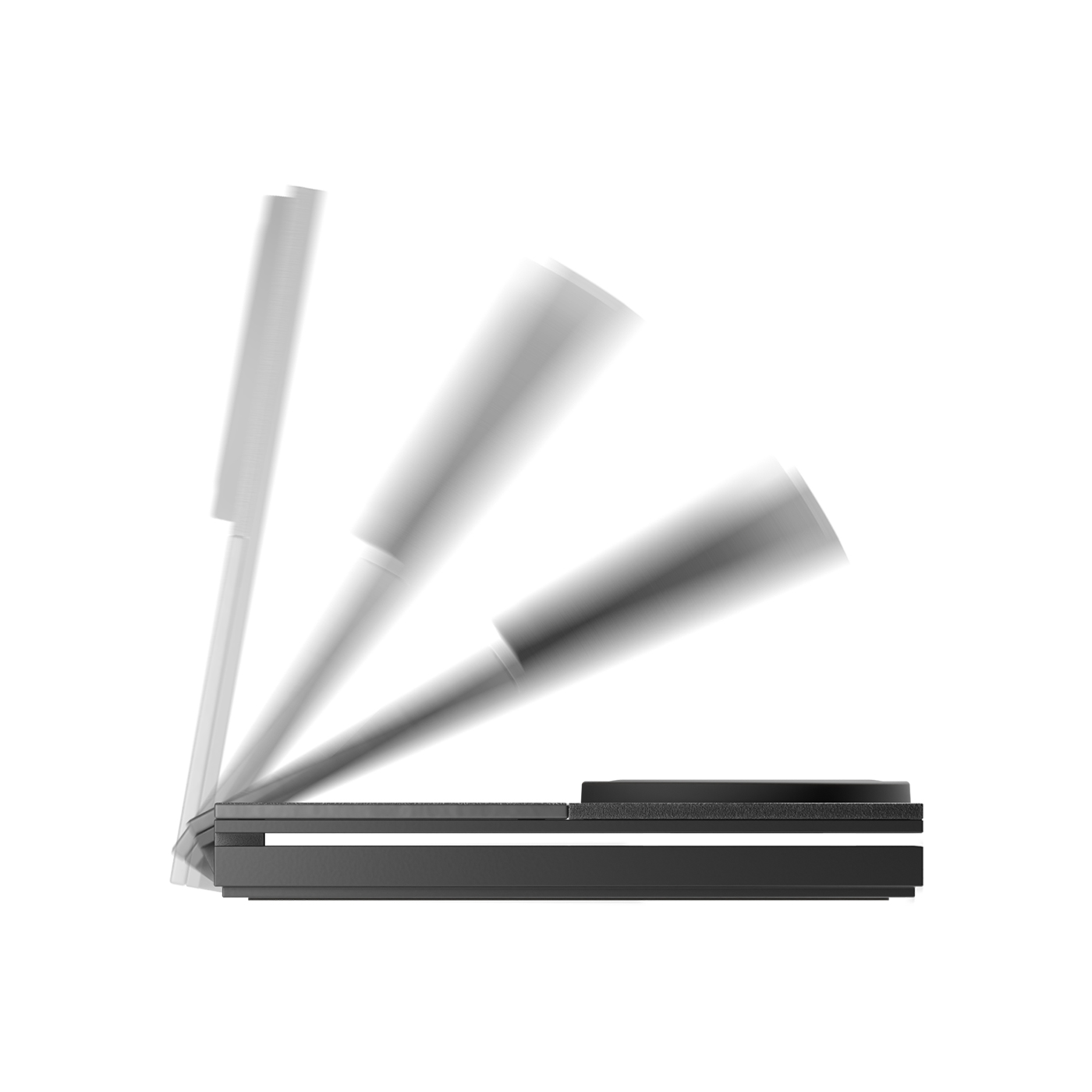 Native Union Rise 2-in-1 Magnetic Wireless Charger Black