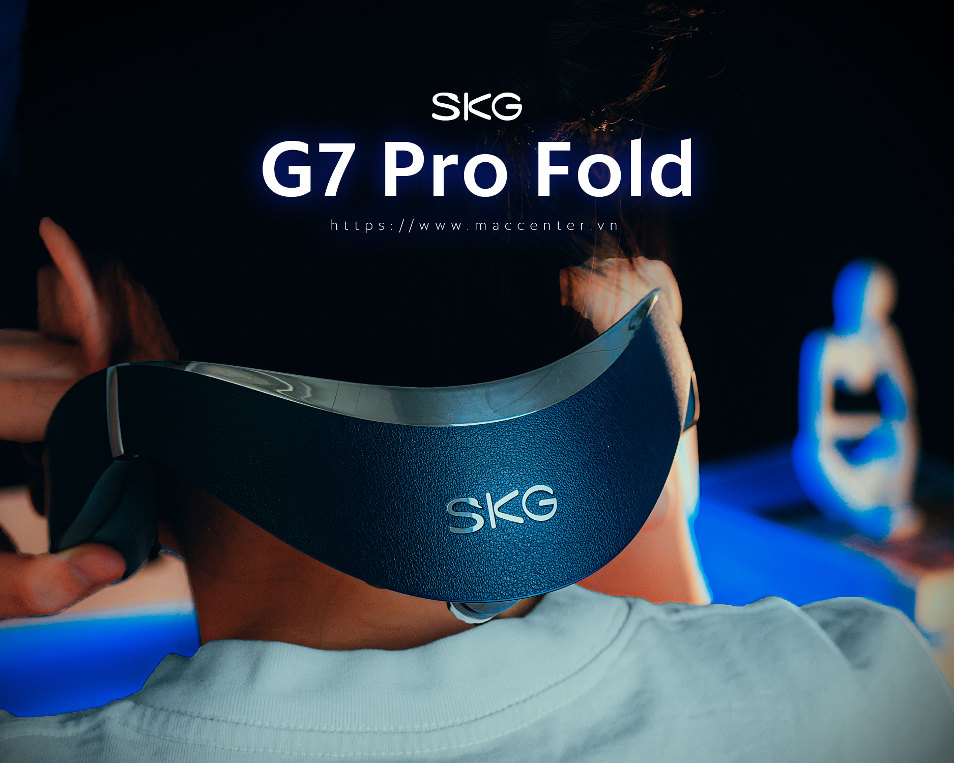 Máy massage cổ SKG G7 Pro Fold
