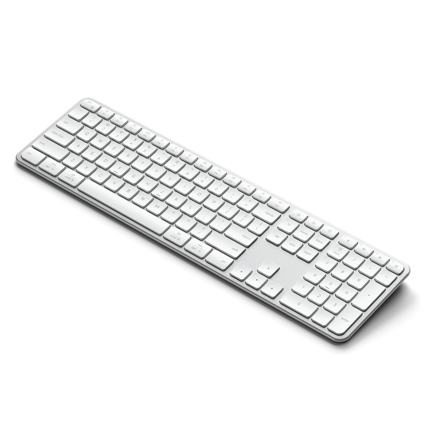 Bàn phím Satechi Slim EX3 Wireless Keyboard Silver