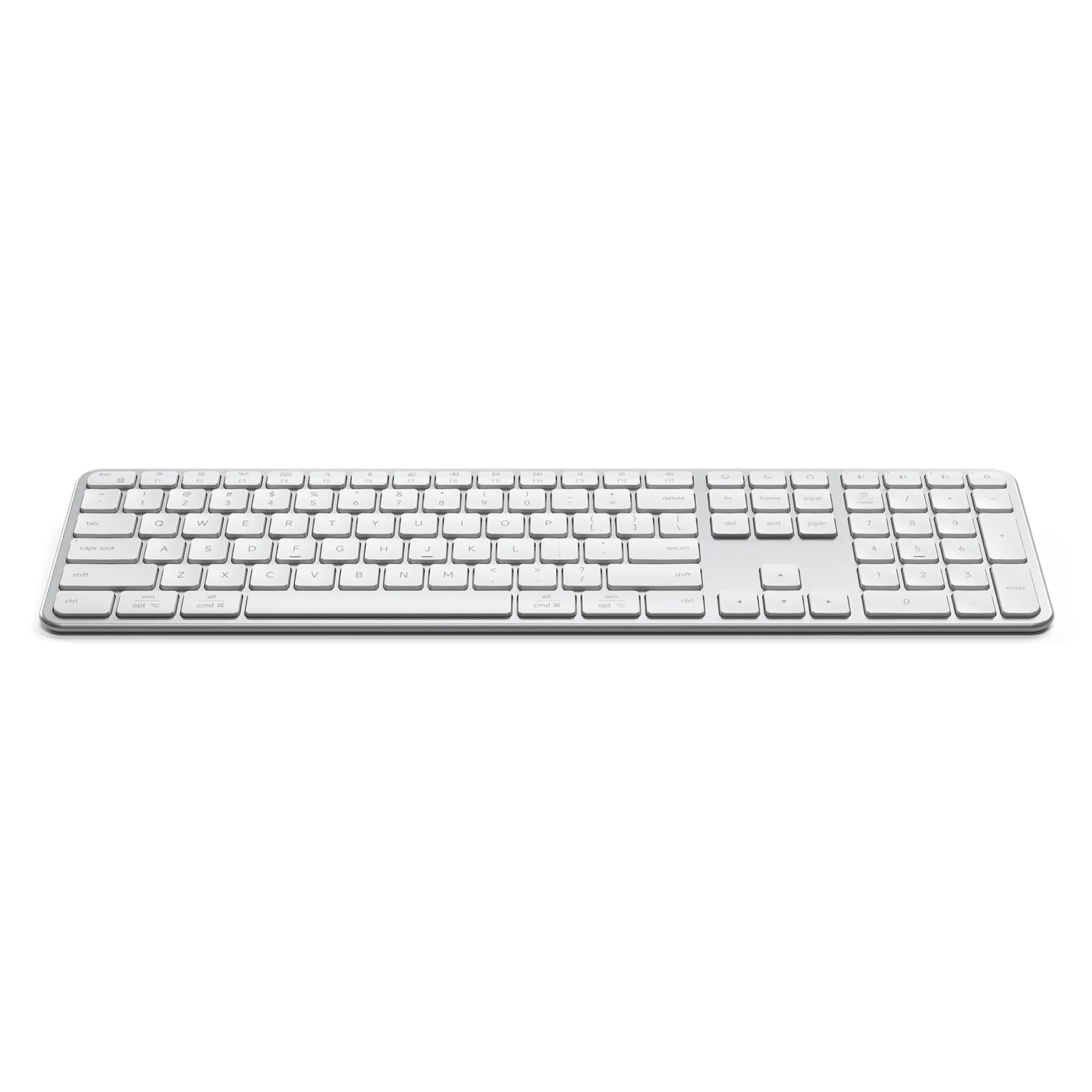 Bàn phím Satechi Slim EX3 Wireless Keyboard Silver