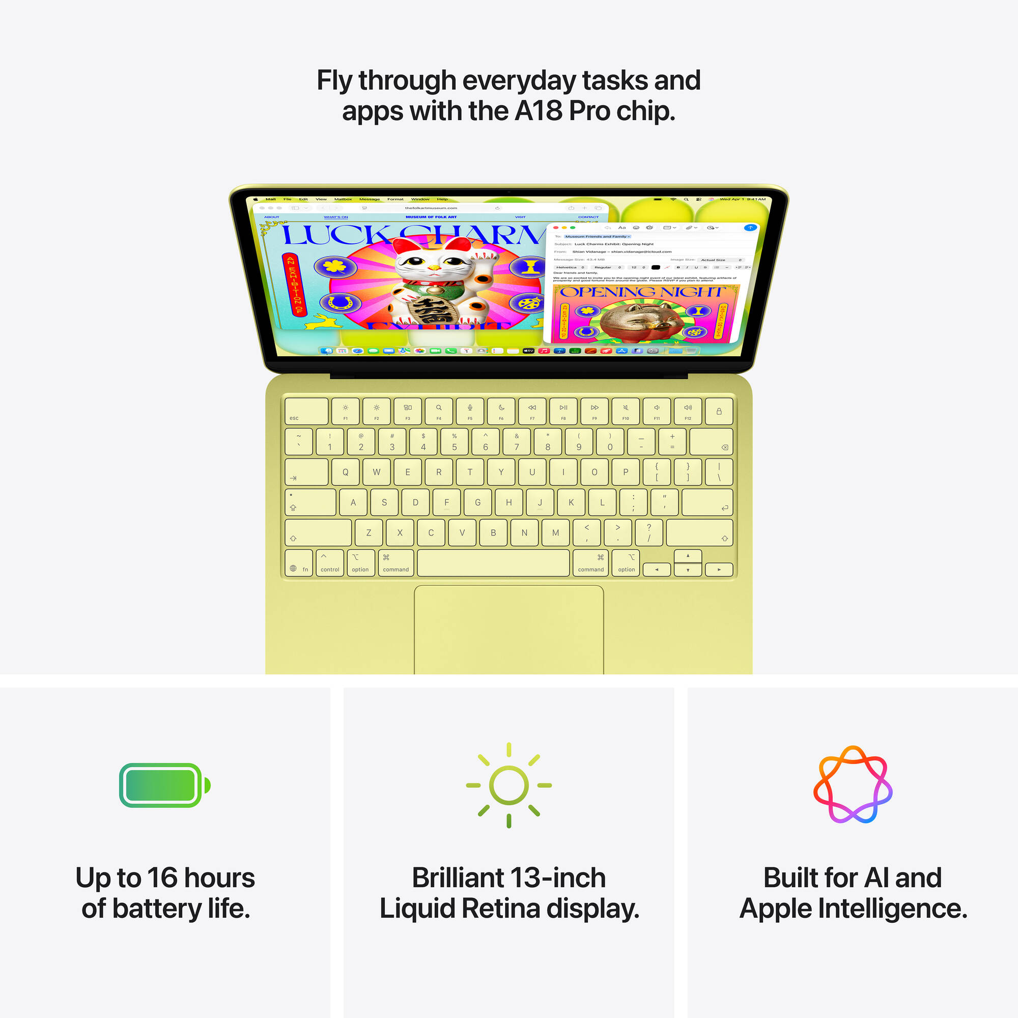 MacBook Neo Citrus