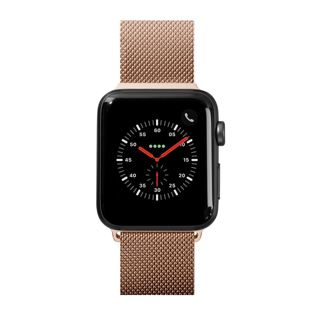 Dây đeo Apple Watch LAUT SteelLoop Gold