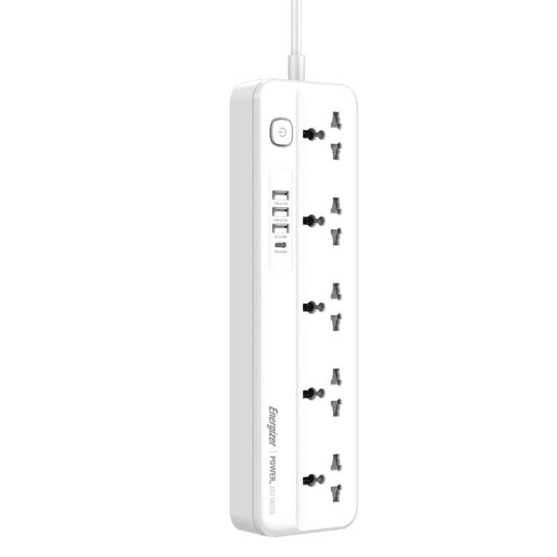 Ổ cắm điện Energizer 5AC EPB2501EU