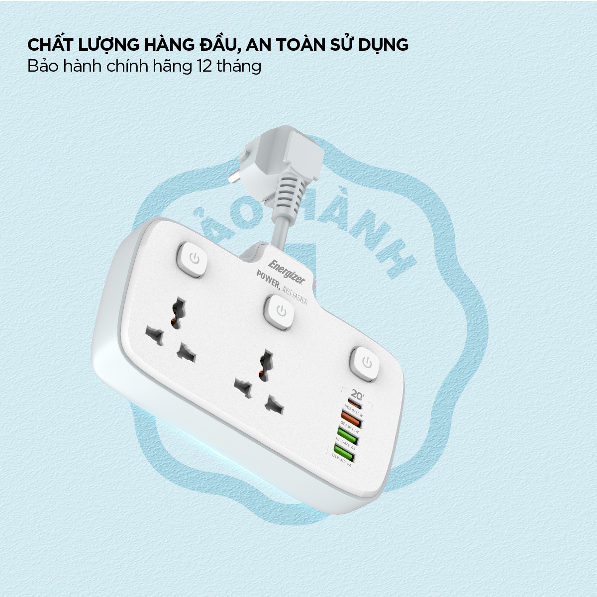 Ổ điện Energizer EPB2503EU Ổ điện Energizer EPB2503EU