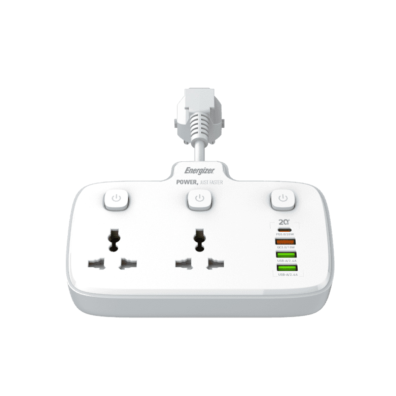 Ổ cắm điện Energizer 2AC EPB2503EU