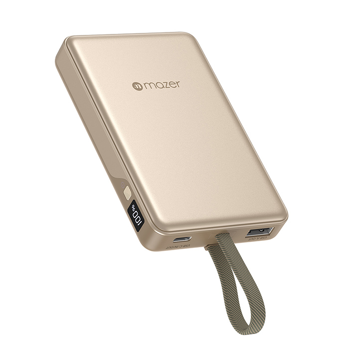 Pin sạc Mazer PowerCharge Link 10v3 PD35W Desert Titanium