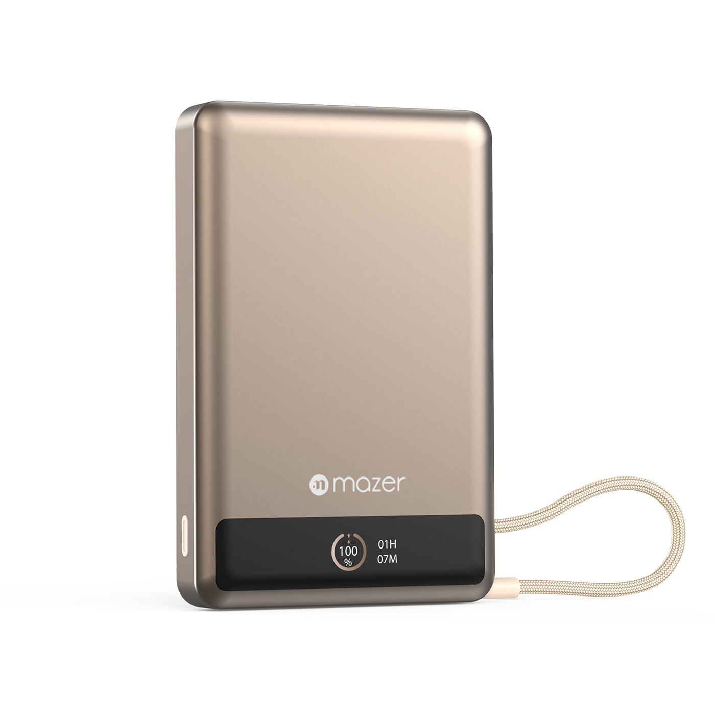 Pin sạc Mazer MagLink70 Desert Titanium