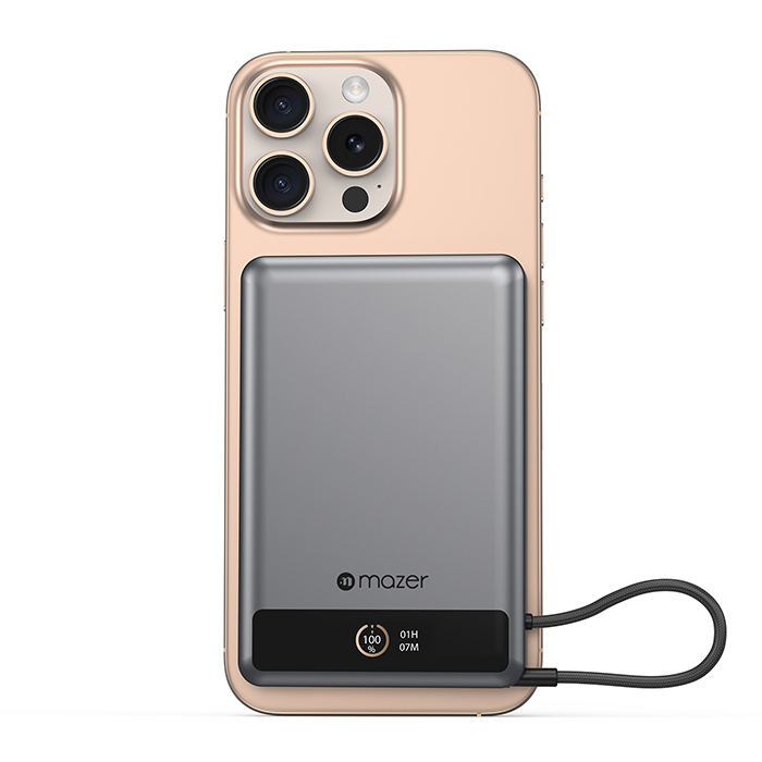 Pin sạc Mazer MagLink70 Gray 10000mAh