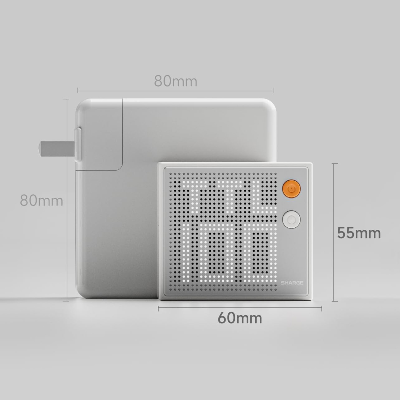 Sạc Sharge Pixel 100 (White)