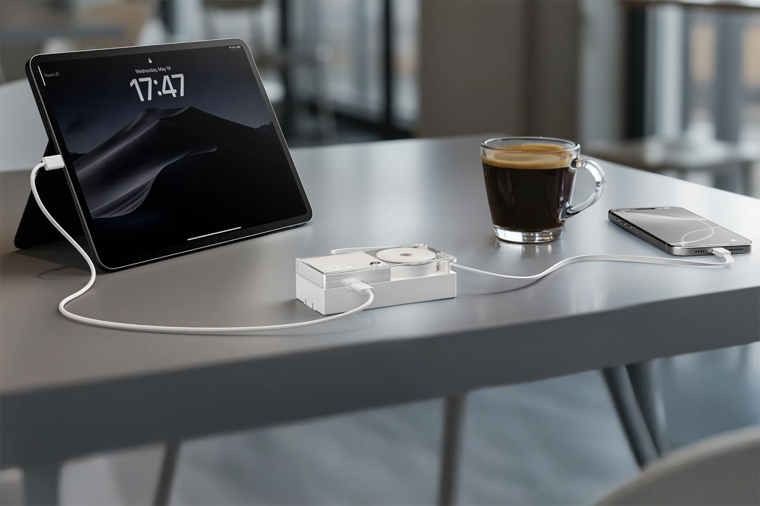 Pin sạc Sharge Retractable 3-in-1 Power Bank