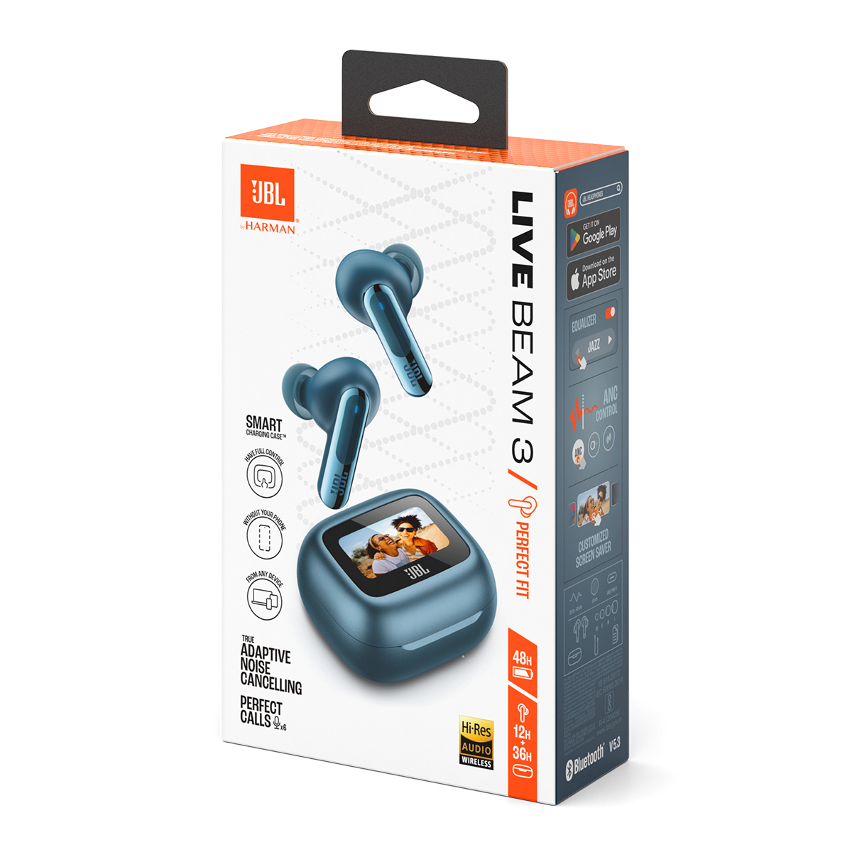 Tai nghe JBL Live Beam 3 Blue