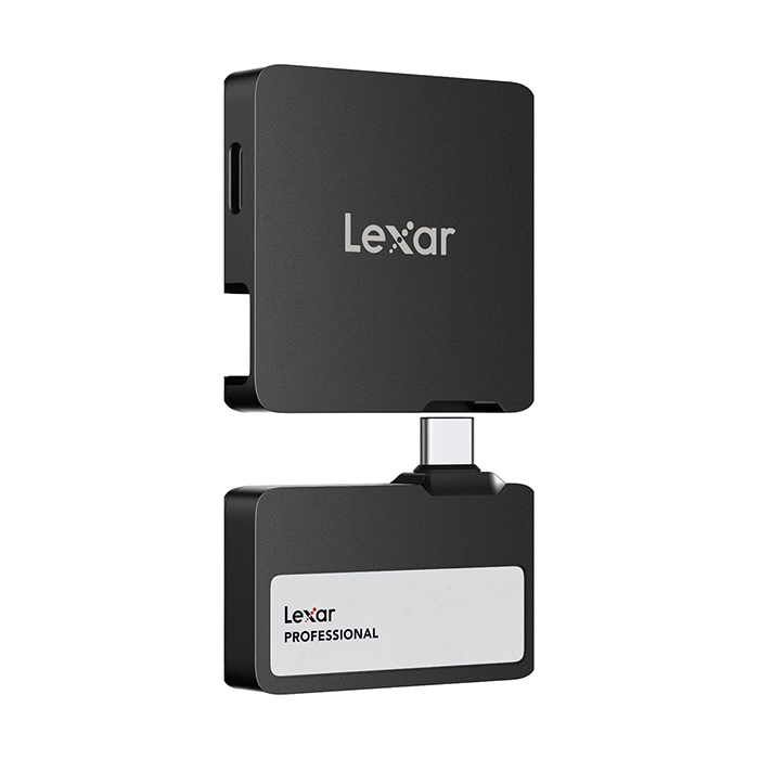 SSD Lexar Professional Go with Hub 2TB Black